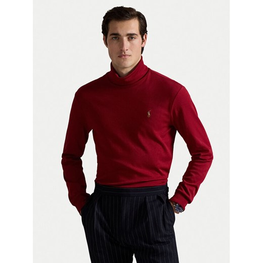 Polo Ralph Lauren Golf 710760126013 Bordowy Regular Fit ze sklepu MODIVO w kategorii Swetry męskie - zdjęcie 186484281