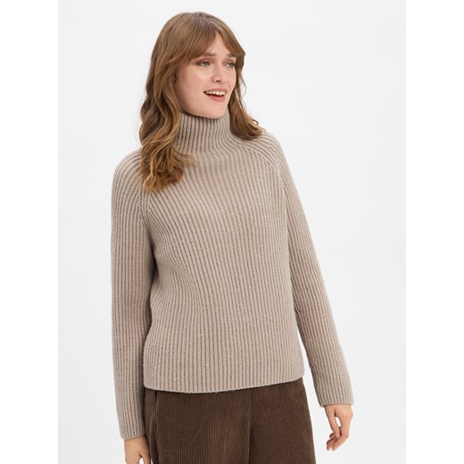Drykorn Sweter damski z zawartością wełny i alpaki - Arwen Kobiety Sztuczne włókno kitt jednolity ze sklepu vangraaf w kategorii Swetry damskie - zdjęcie 186485801