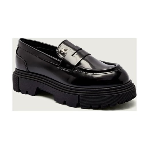 Calvin Klein Jeans Loafersy | z dodatkiem skóry ze sklepu Gomez Fashion Store w kategorii Półbuty dziecięce - zdjęcie 186485853