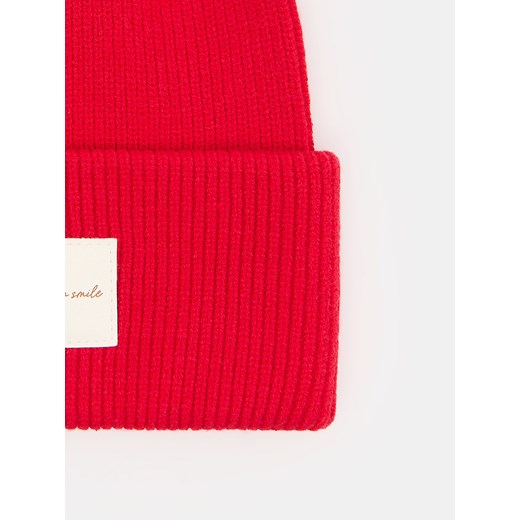 Mohito - Czerwona czapka beanie - czerwony Mohito ONE SIZE Mohito