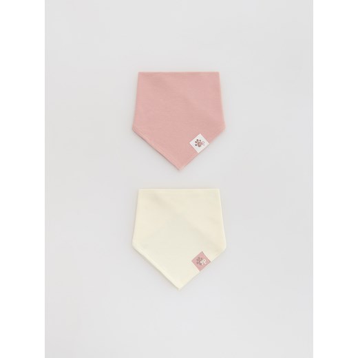 Reserved - Trójkątny szalik 2 pack - wielobarwny ze sklepu Reserved w kategorii Szaliki dziecięce - zdjęcie 186487372