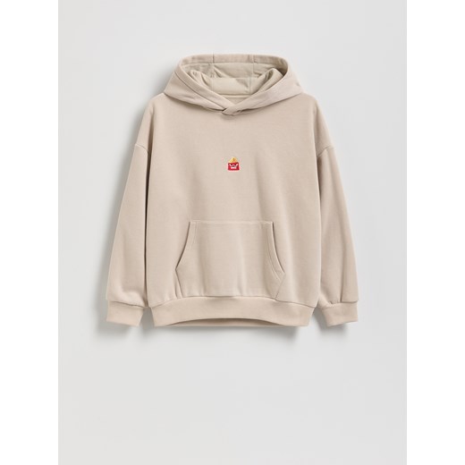 Reserved - Bluza z nadrukiem Inside Out - beżowy - id: 968FJ-08X - marki Reserved - 186488133 Reserved - Bluza z nadrukiem Inside Out - beżowy ze sklepu Reserved w kategorii Bluzy chłopięce - zdjęcie 186488133