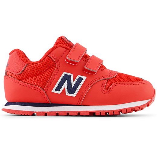 Buty niemowlęce New Balance IV500CRN – czerwone ze sklepu New Balance Poland w kategorii Buty sportowe dziecięce - zdjęcie 186488483
