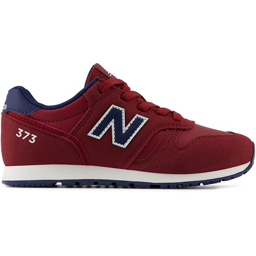 Buty dziecięce New Balance YC373VK2 – bordowe New Balance 32 okazja New Balance Poland