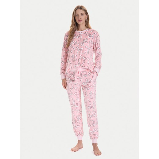 Kate Spade Piżama KSI92767F Różowy Regular Fit ze sklepu MODIVO w kategorii Piżamy damskie - zdjęcie 186488914
