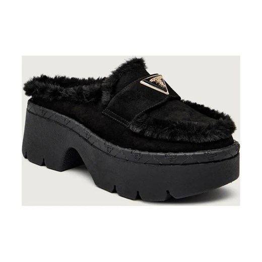 Guess Mule BRIDEEN | shearling | zamsz ze sklepu Gomez Fashion Store w kategorii Klapki damskie - zdjęcie 186490104