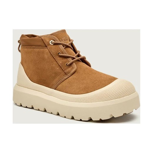 UGG Śniegowce M NEUMEL WEATHER HYBRID | zamsz ze sklepu Gomez Fashion Store w kategorii Buty zimowe męskie - zdjęcie 186490110