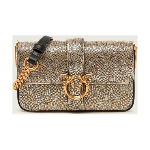 Pinko Listonoszka LOVE ONE SLOUCHY BABY | z dodatkiem skóry ze sklepu Gomez Fashion Store w kategorii Listonoszki - zdjęcie 186490120