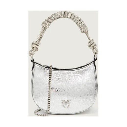 Pinko Skórzane hobo BABY C ze sklepu Gomez Fashion Store w kategorii Torebki hobo - zdjęcie 186490124