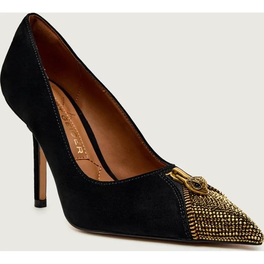 Kurt Geiger Szpilki ZIP COURT | zamsz Kurt Geiger 39 Gomez Fashion Store