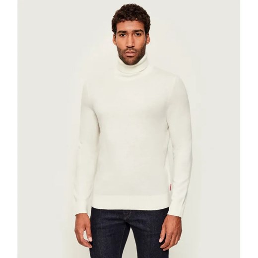 Joop! Jeans Wełniany golf Larsor | Slim Fit ze sklepu Gomez Fashion Store w kategorii Swetry męskie - zdjęcie 186490222
