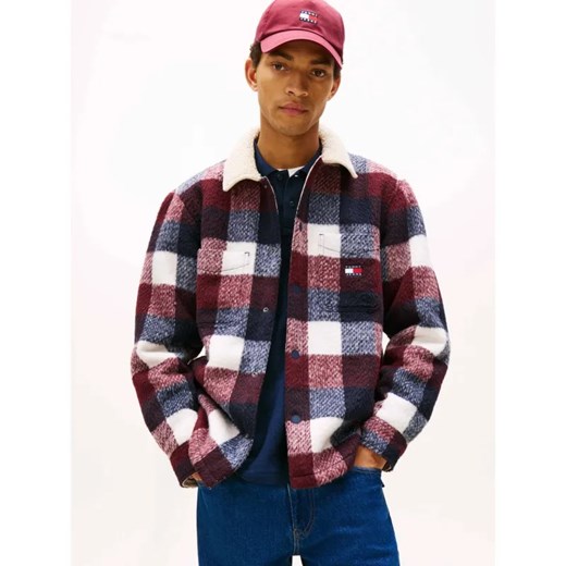 Tommy Jeans Ocieplana kurtka | Oversize fit | shearling ze sklepu Gomez Fashion Store w kategorii Kurtki męskie - zdjęcie 186490243