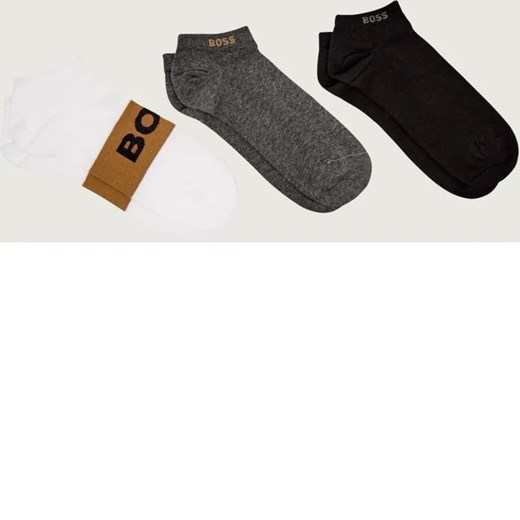 BOSS BLACK Skarpety/stopki 3 pack 3P AS Logo CC ze sklepu Gomez Fashion Store w kategorii Skarpetki męskie - zdjęcie 186490253