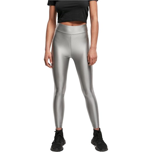 Urban Classics Legginsy w kolorze srebrnym ze sklepu Limango Polska w kategorii Spodnie damskie - zdjęcie 186492411
