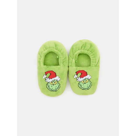 Sinsay - Kapcie Grinch - zielony Sinsay 22/23 Sinsay