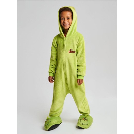 Sinsay - Piżama Onesie Grinch - zielony - id: 269EV-71X - marki Sinsay - 186495463 Sinsay - Piżama Onesie Grinch - zielony ze sklepu Sinsay w kategorii Piżamy dziecięce - zdjęcie 186495463