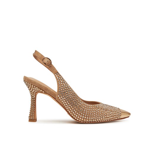 Szpilki Alma En Pena V250619 Beżowy ze sklepu eobuwie.pl w kategorii Czółenka - zdjęcie 186495770