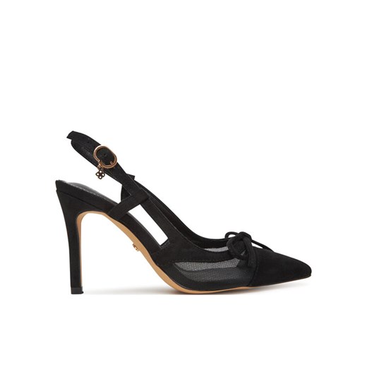 Szpilki DeeZee AU-8268-10 Czarny ze sklepu eobuwie.pl w kategorii Sandały damskie - zdjęcie 186495791