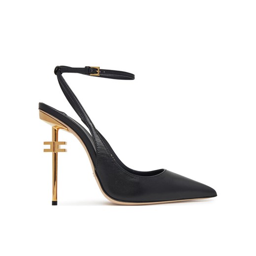 Szpilki Elisabetta Franchi SA-26B-51E2 Czarny ze sklepu eobuwie.pl w kategorii Sandały damskie - zdjęcie 186495804
