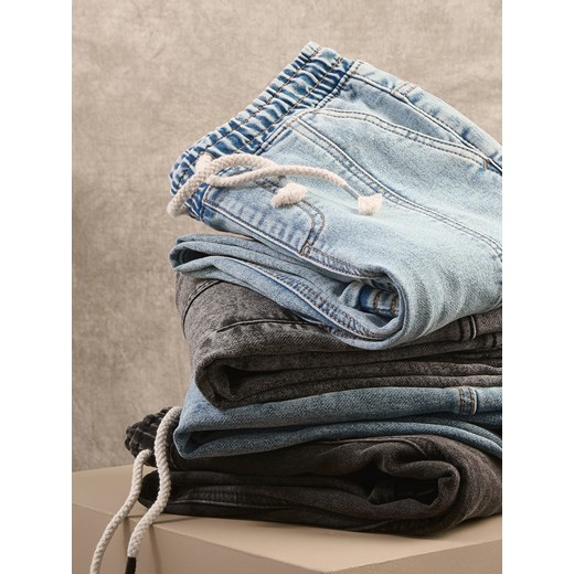 Reserved - Jeansy jogger - niebieski ze sklepu Reserved w kategorii Spodnie chłopięce - zdjęcie 186496743