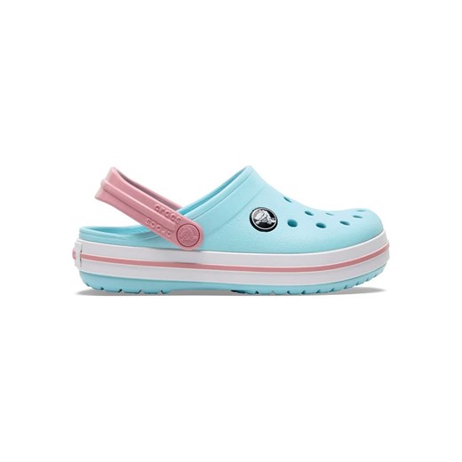 Crocs Chodaki &quot;Crocband&quot; w kolorze błękitno-jasnoróżowym ze sklepu Limango Polska w kategorii Klapki dziecięce - zdjęcie 186497910