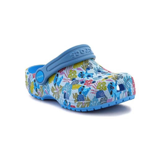 Crocs Chodaki &quot;Classic&quot; w kolorze niebieskim ze wzorem ze sklepu Limango Polska w kategorii Klapki dziecięce - zdjęcie 186497932