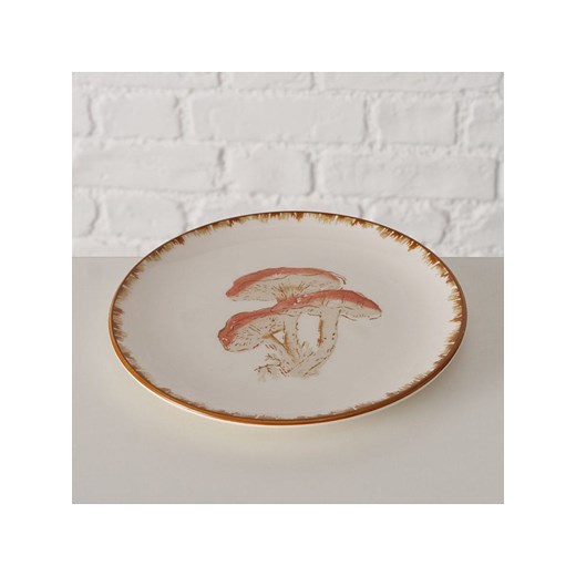 Boltze Talerz śniadaniowy &quot;Trinson&quot; w kolorze biało-brązowym - Ø 20 cm ze sklepu Limango Polska w kategorii Naczynia - zdjęcie 186498102