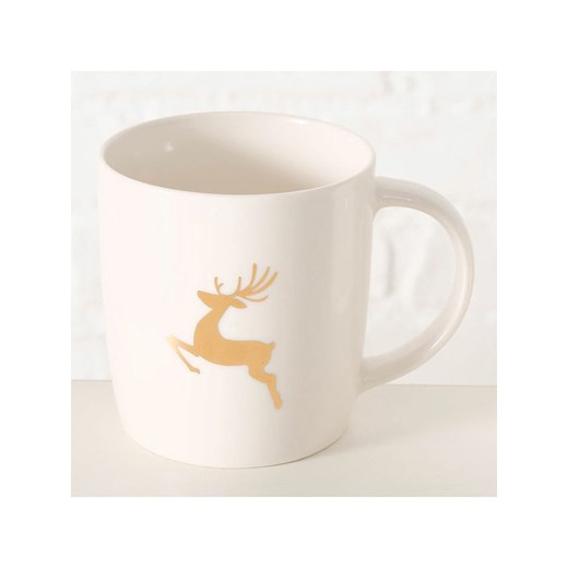 Boltze Kubki (4 szt.) &quot;Brilly&quot; w kolorze złoto-białym - 320 ml Boltze onesize Limango Polska okazja