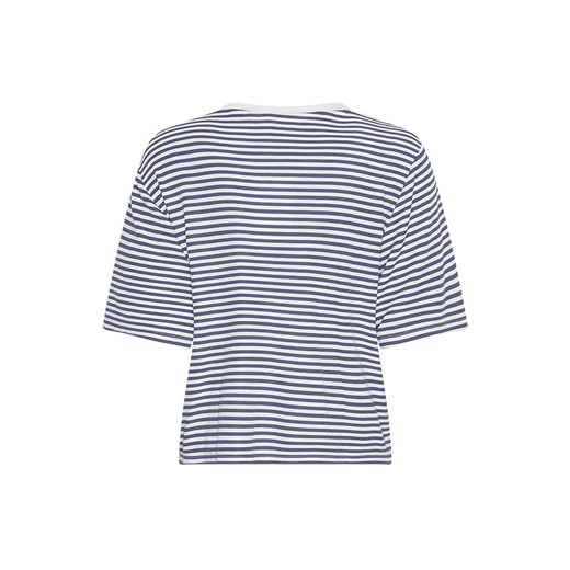 MOSS COPENHAGEN Koszulka &quot;Jana&quot; w kolorze granatowo-kremowym Moss Copenhagen L/XL wyprzedaż Limango Polska