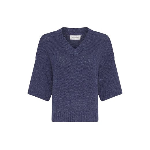 MOSS COPENHAGEN Sweter &quot;Hannalie&quot; w kolorze granatowym ze sklepu Limango Polska w kategorii Swetry damskie - zdjęcie 186498524