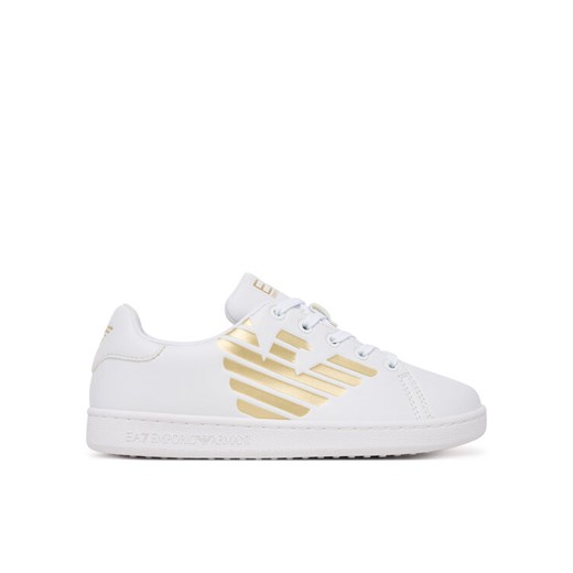 EA7 Emporio Armani Sneakersy 7Y000001 AF10179 M0039 Biały ze sklepu MODIVO w kategorii Buty sportowe dziecięce - zdjęcie 186498654