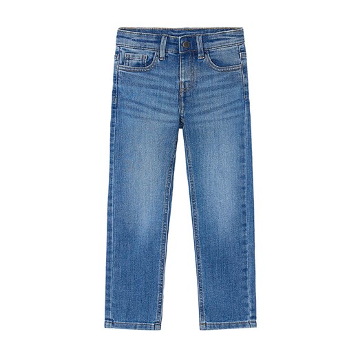 Mayoral Jeansy 504 Niebieski Slim Fit ze sklepu MODIVO w kategorii Spodnie chłopięce - zdjęcie 186498722