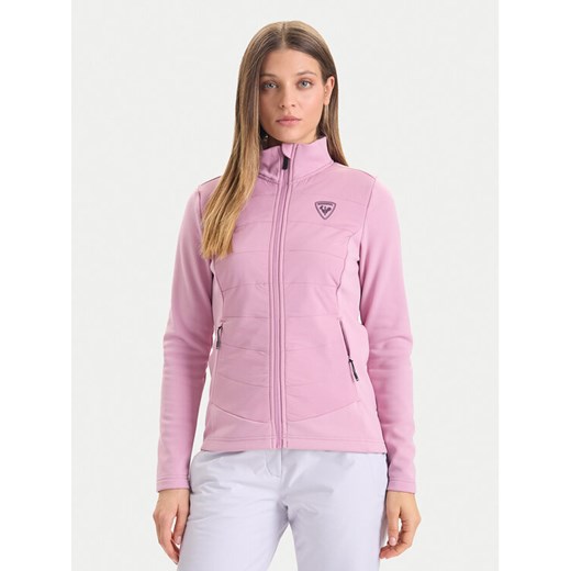 Rossignol Bluza techniczna Classique RLNWL16 Różowy Regular Fit ze sklepu MODIVO w kategorii Bluzy damskie - zdjęcie 186498830