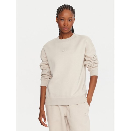 Reebok Bluza Reebok X Ewa Chodakowska RK25303CCW Beżowy Regular Fit ze sklepu MODIVO w kategorii Bluzy damskie - zdjęcie 186498864
