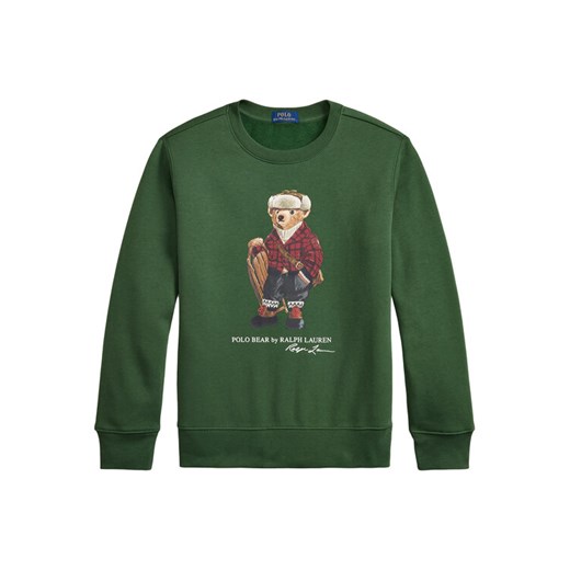 Polo Ralph Lauren Bluza 323981261001 Zielony Regular Fit ze sklepu MODIVO w kategorii Bluzy chłopięce - zdjęcie 186498920