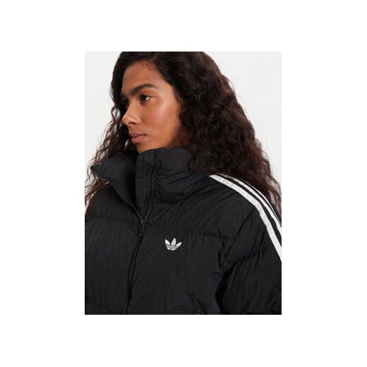 adidas Kurtka zimowa adicolor JX2970 Czarny Loose Fit XS MODIVO