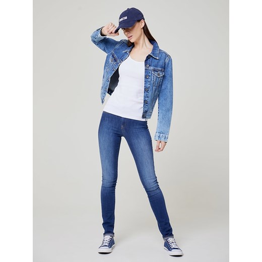 BIG STAR Top w kolorze białym M okazyjna cena Limango Polska