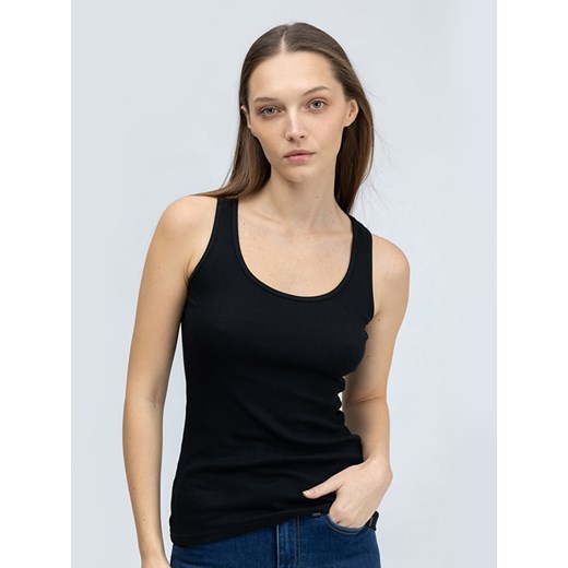 BIG STAR Top w kolorze czarnym M okazja Limango Polska