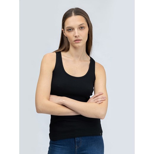 BIG STAR Top w kolorze czarnym M okazyjna cena Limango Polska