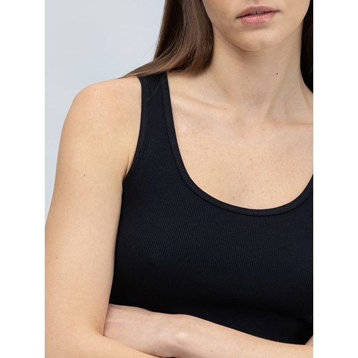 BIG STAR Top w kolorze czarnym M Limango Polska promocja