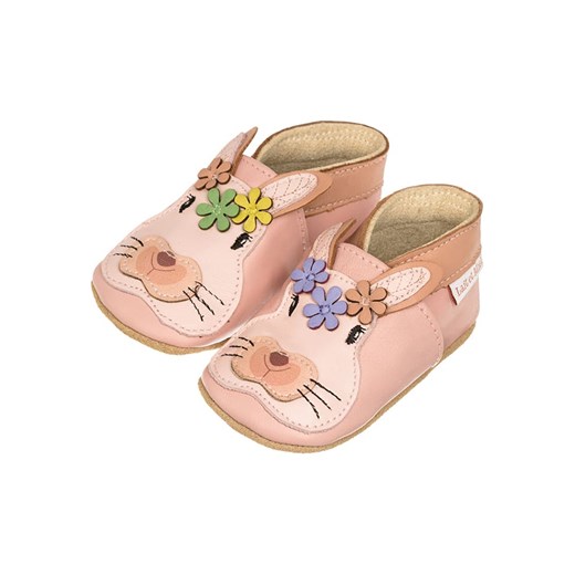 Lait et Miel Skórzane buty "Rabbit" w kolorze jasnoróżowym do Lait Et Miel 23/24 Limango Polska wyprzedaż