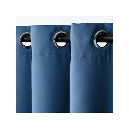 ABERTO DESIGN Zasłona w kolorze niebieskim Aberto Design 145x250 cm okazja Limango Polska