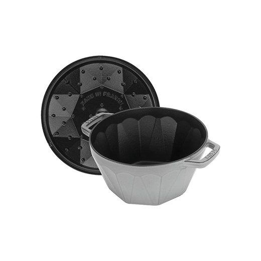staub Brytfana "Diamond" w kolorze szarym - Ø 22 cm Staub onesize promocja Limango Polska