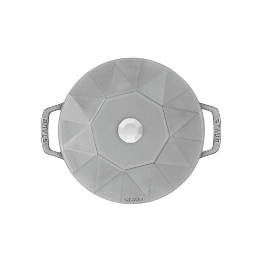 staub Brytfana "Diamond" w kolorze szarym - Ø 22 cm Staub onesize wyprzedaż Limango Polska