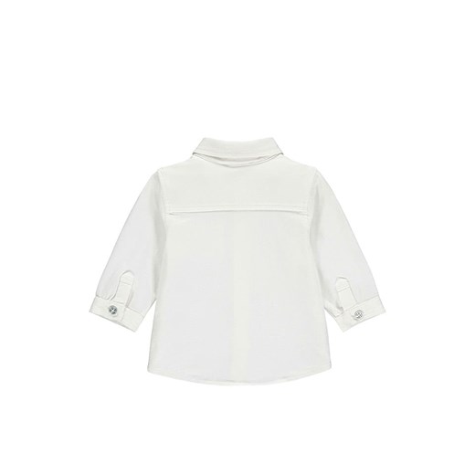 Steiff Koszula w kolorze białym Steiff 74 promocyjna cena Limango Polska