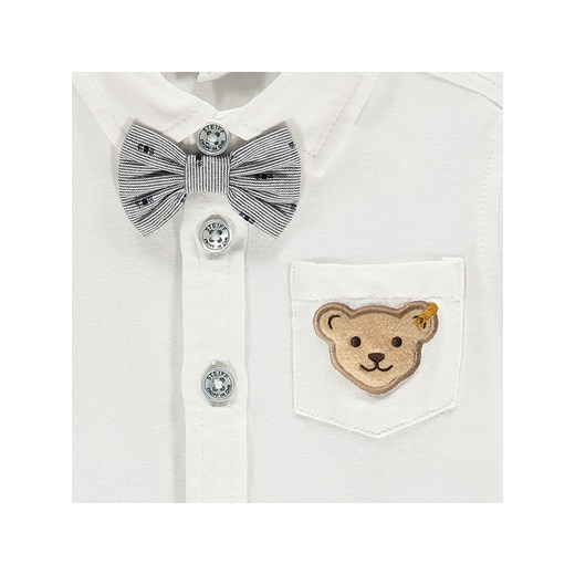 Steiff Koszula w kolorze białym Steiff 74 wyprzedaż Limango Polska