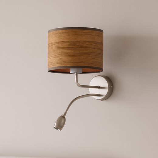 Nowoczesny kinkiet do sypialni LED CAPRI ECO z włącznikami - id: 6395 - marki Ciekot Partners Sp. Z O. O. - 186502501 Nowoczesny kinkiet do sypialni LED CAPRI ECO z włącznikami ze sklepu Lysne w kategorii Lampy ścienne - zdjęcie 186502501