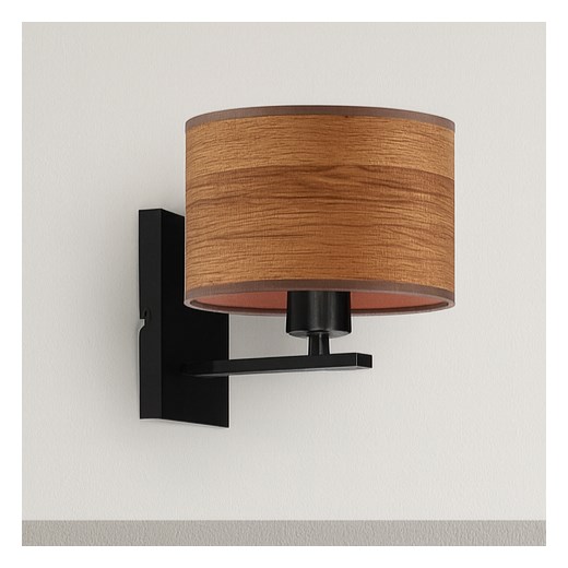 Skandynawska lampa ścienna ELVORA ECO z abażurem w kształcie walca - id: 6541 - marki Ciekot Partners Sp. Z O. O. - 186502551 Skandynawska lampa ścienna ELVORA ECO z abażurem w kształcie walca ze sklepu Lysne w kategorii Lampy ścienne - zdjęcie 186502551