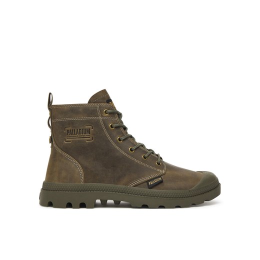 Trapery Palladium Pampa Zip Lth Legacy 79502-308-M Zielony ze sklepu eobuwie.pl w kategorii Workery damskie - zdjęcie 186504034