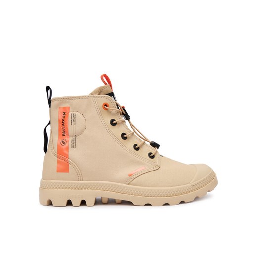 Trapery Palladium Pampa Lite Journey 79539-257-M Beżowy ze sklepu eobuwie.pl w kategorii Workery damskie - zdjęcie 186504050
